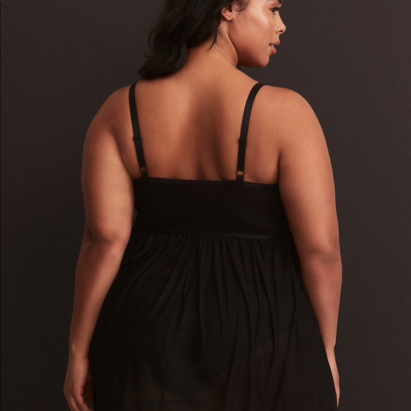 NWT Torrid Strappy Lace Babydoll Lingerie 5X - Picture 3 of 6